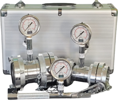 Kit completo de medição de vazão e pressão Renglan, modelos RE750 e RE751